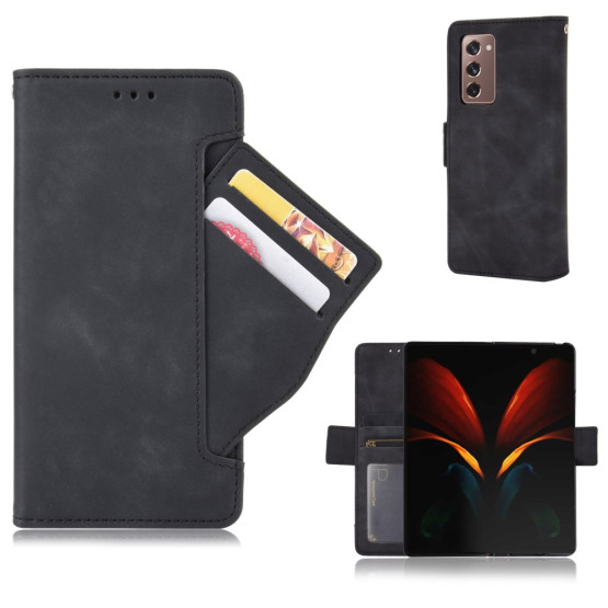 RETRO CARD POSLOVNI USPEH ČRN ETUI ZA SAMSUNG GALAXY Z FOLD 2