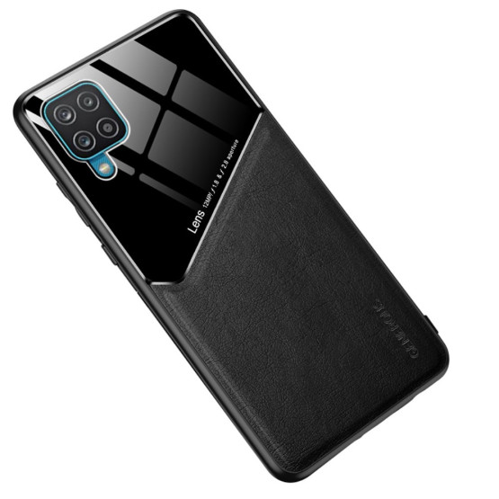DVOJNI ŠČIT ČRN OVITEK ZA SAMSUNG GALAXY A12