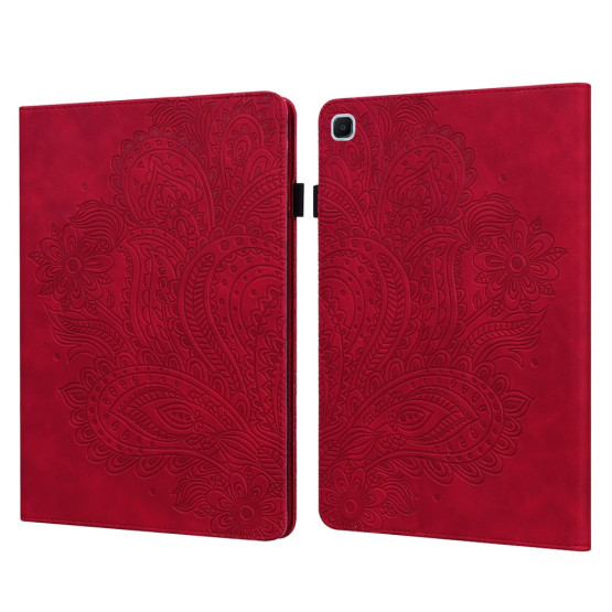 ODTIS ROŽNATE MANDALE RDEČ ETUI ZA SAMSUNG GALAXY TAB S6 LITE 2024 / TAB S6 LITE 2022 / TAB S6 LITE 2020 10.4