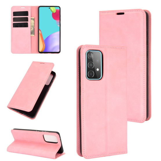 SILKY AUTO-ABSORBED PINK ETUI ZA SAMSUNG GALAXY A52 / GALAXY A52 5G / GALAXY A52S 5G
