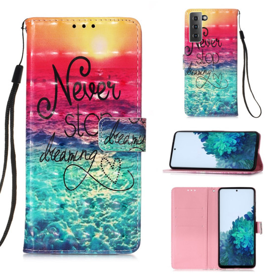 REALISTIC NEVER STOP DREAMING ETUI ZA SAMSUNG GALAXY S21 PLUS