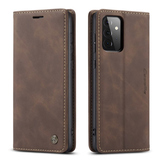 CASEME RETRO AUTO ABSORBED TEMNO RJAV ETUI ZA SAMSUNG GALAXY A72