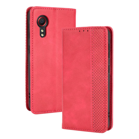 VINTAGE AUTO ABSORBED RDEČ ETUI ZA SAMSUNG GALAXY XCOVER 5