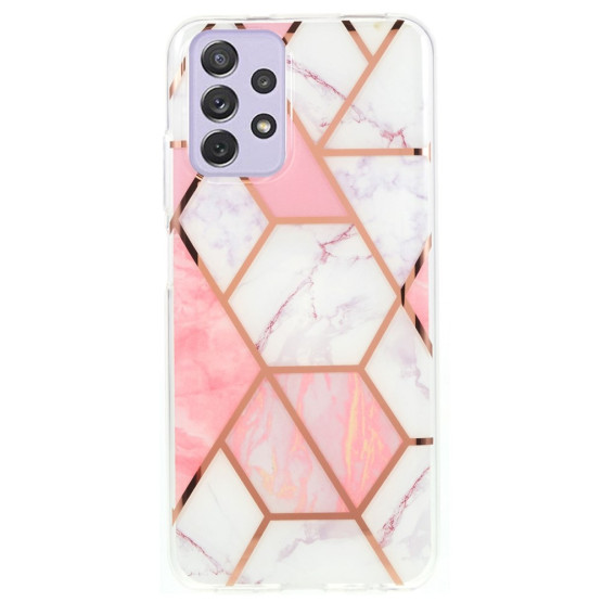 IMD HEX MARMOR BELO/ROZA OVITEK ZA SAMSUNG GALAXY A72