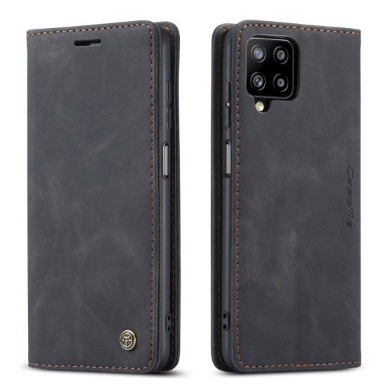 CASEME RETRO AUTO ABSORBED ČRN ETUI ZA SAMSUNG GALAXY A12