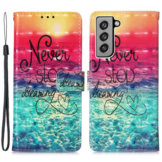 REALISTIC NEVER STOP DREAMING ETUI ZA SAMSUNG GALAXY S21 FE