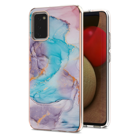 IMD SILVER MLEČNA CESTA MODER OVITEK ZA SAMSUNG GALAXY A02S