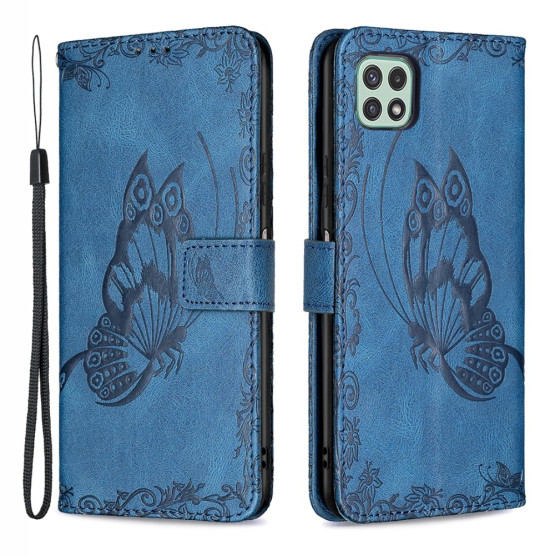 METULJ V LETU MODER OVITEK ZA SAMSUNG GALAXY A22 5G