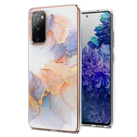 IMD SILVER MLEČNA CESTA BEL OVITEK ZA SAMSUNG GALAXY S20 FE / S20 FE 5G / S20 FE 2021