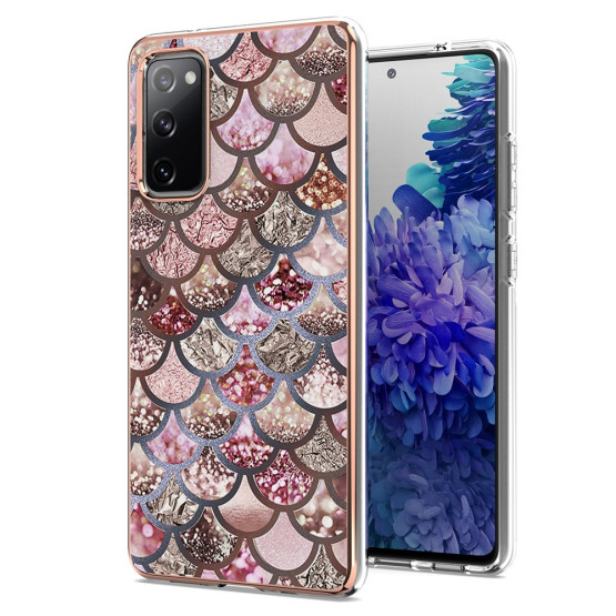 IMD SILVER ZEMELJSKE LUSKE OVITEK ZA SAMSUNG GALAXY S20 FE / S20 FE 5G / S20 FE 2021