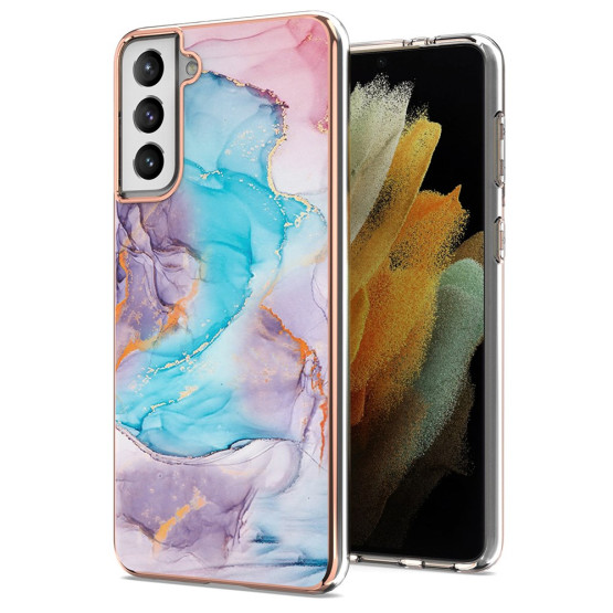 IMD SILVER MLEČNA CESTA MODER OVITEK ZA SAMSUNG GALAXY S21 PLUS