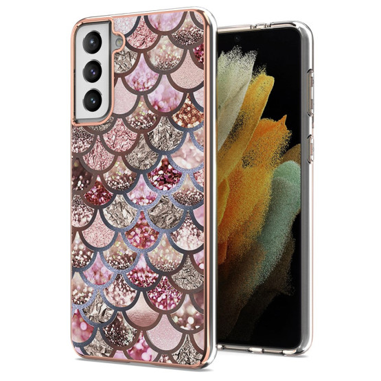 IMD SILVER ZEMELJSKE LUSKE OVITEK ZA SAMSUNG GALAXY S21 PLUS