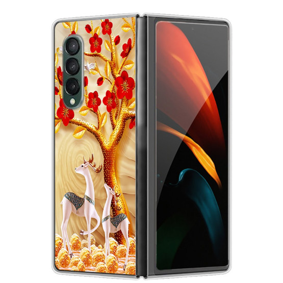 SLIM PROSOJNA JELENA V GOZDU OVITEK ZA SAMSUNG GALAXY Z FOLD3