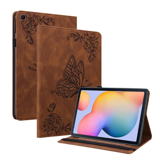 METULJ V LETU RJAV ETUI ZA SAMSUNG GALAXY TAB S6 LITE 2024 / TAB S6 LITE 2022 / TAB S6 LITE 2020 10.4
