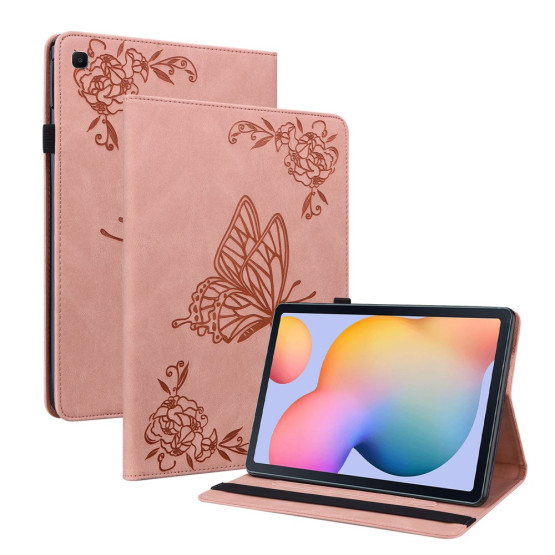 METULJ V LETU ROZA ETUI ZA SAMSUNG GALAXY TAB S6 LITE 2022 / TAB S6 LITE 10.4