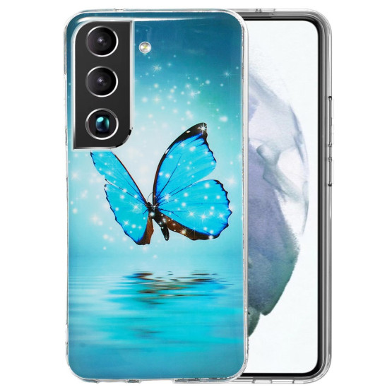 GLOW IN MODER METULJ OVITEK ZA SAMSUNG GALAXY S22 PLUS