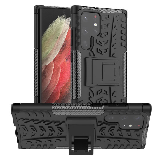 RAMBO ČRN OVITEK ZA SAMSUNG GALAXY S22 ULTRA