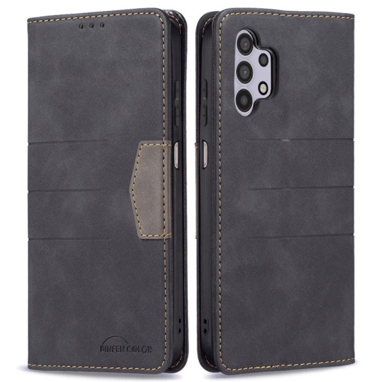 BINFEN 3 LINE AUTO ABSORBED ČRN ETUI ZA SAMSUNG GALAXY A32 5G