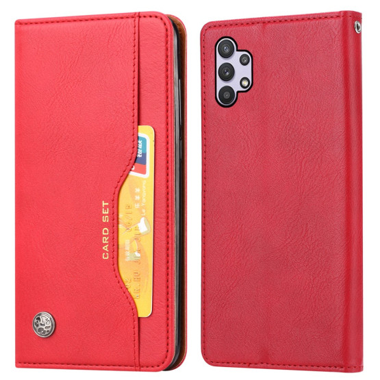 AUTO-ABSORBED MAGNETIC RDEČ ETUI ZA SAMSUNG GALAXY A33 5G