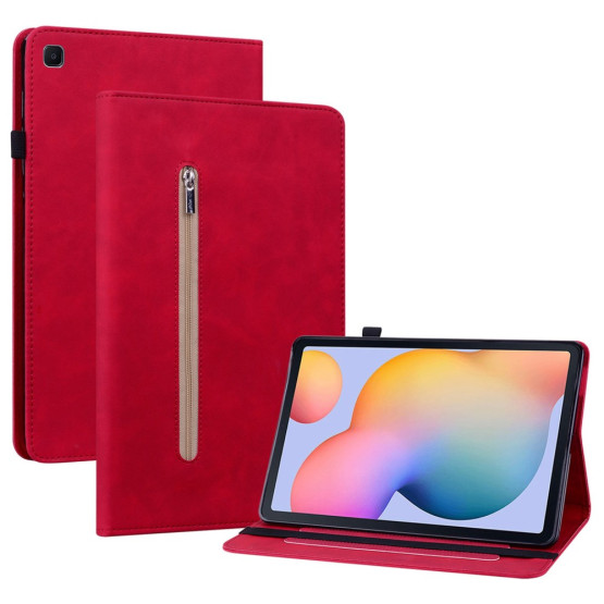 ZIPPER RDEČ ETUI ZA SAMSUNG GALAXY TAB S6 LITE 2024 / TAB S6 LITE 2022 / TAB S6 LITE 2020 10.4