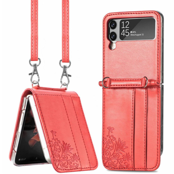 OVIJALKA RDEČ ETUI ZA SAMSUNG GALAXY Z FLIP3