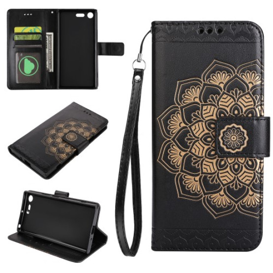 ČRNA ZLATA MANDALA - SONY XPERIA XZ PREMIUM