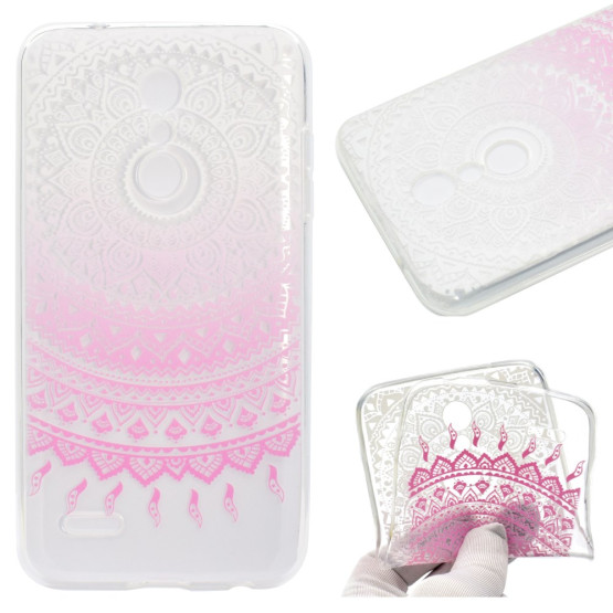 SLIM PROSOJNA ROZNA MANDALA - LG K11 / K10 (2018)