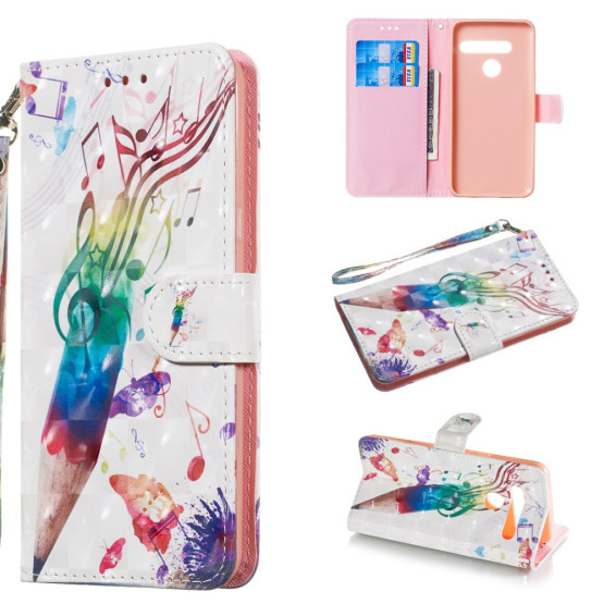 REALISTIC PESNIŠKI SVINČNIK ETUI ZA LG G8 THINQ