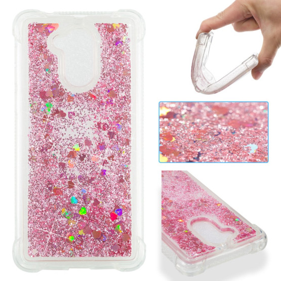 LIQUID BLEŠČICE ROZA - HUAWEI NOVA SMART / ENJOY 6S