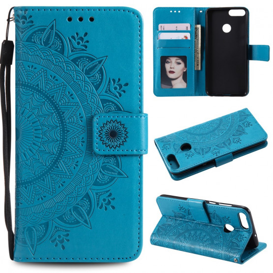 MODRA MANDALA ETUI ZA HUAWEI P SMART / ENJOY 7S