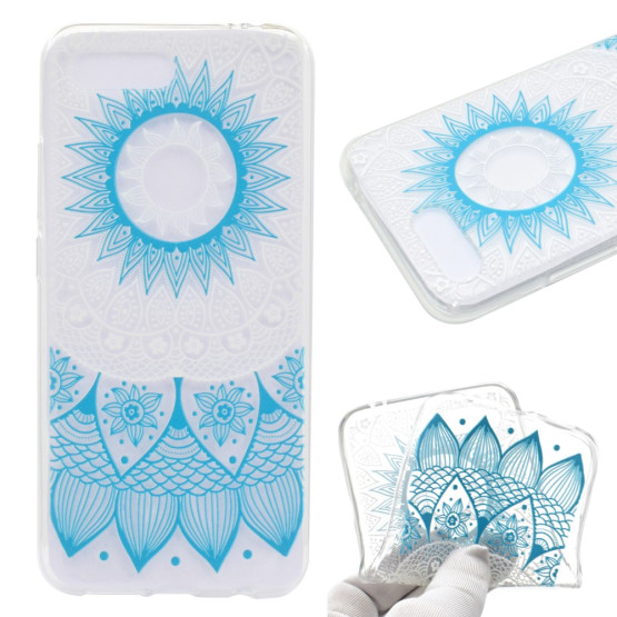 SLIM PROSOJNA MODRA MANDALA - HUAWEI HONOR 10