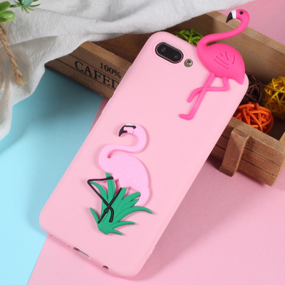 3D CARTOON FLAMINGO - HUAWEI HONOR 10