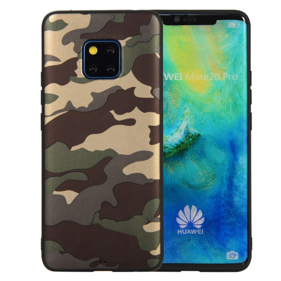 SLIM VOJAŠKI VZOREC ZELEN - HUAWEI MATE 20 PRO
