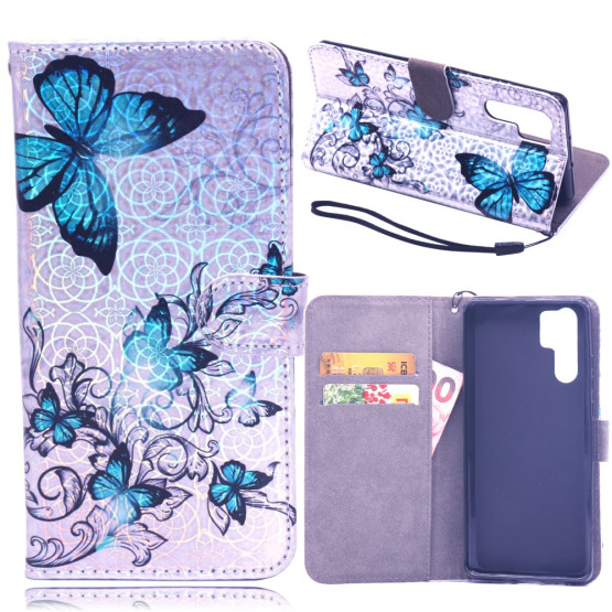 LASER BLUE BUTTERFLIES ETUI ZA HUAWEI P30 PRO