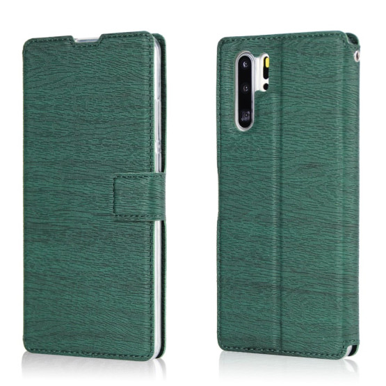 SLIM LESENI ODTIS ZELEN ETUI ZA HUAWEI P30 PRO