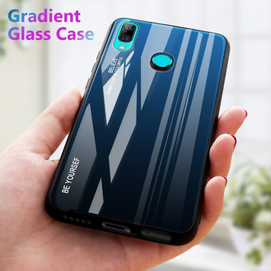 GLASS BE YOURSELF TWILIGHT BLACK/BLUE OVITEK ZA HUAWEI P MART Z