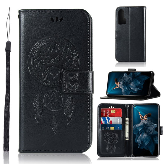 ZASANJANA SOVICA ČRN ETUI ZA HUAWEI HONOR 20 PRO