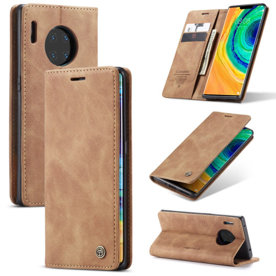 CASEME RETRO AUTO ABSORBED RJAV ETUI ZA HUAWEI MATE 30 PRO 
