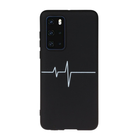 SLIM BLACK MAT KRIVULJA EKG OVITEK ZA HUAWEI P40