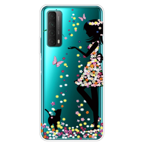 SLIM PROSOJNA GOSPA METULJČICA OVITEK ZA HUAWEI P SMART 2021