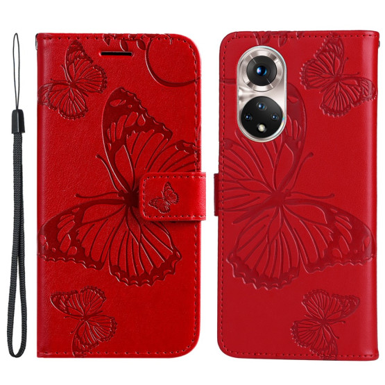 ODTIS METULJEV RDEČ ETUI ZA HUAWEI NOVA 9 / HONOR 50