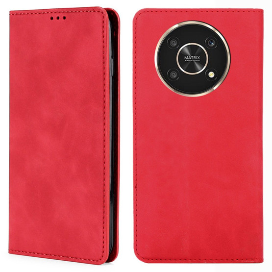 SILKY AUTO-ABSORBED RDEČ ETUI ZA HUAWEI HONOR MAGIC4 LITE