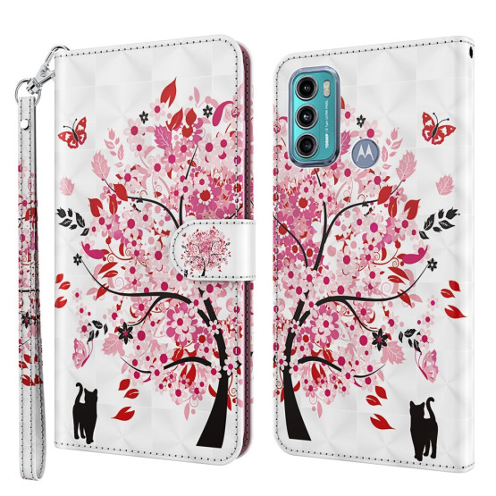 REALISTIC PINK DREVO ETUI ZA MOTOROLA MOTO G60