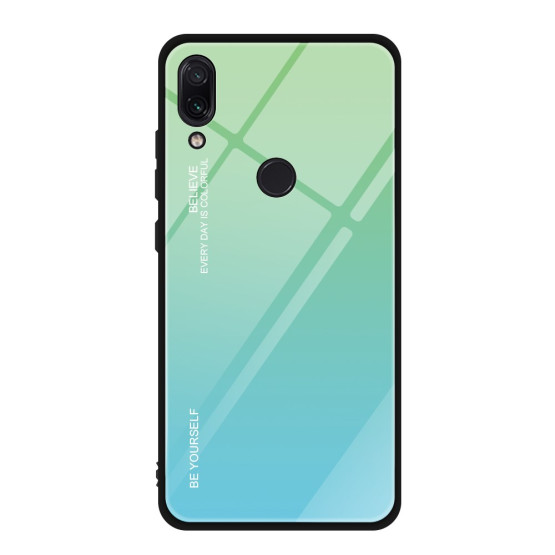 GLASS BE YOURSELF TWILIGHT MINT OVITEK ZA XIAOMI REDMI NOTE 7