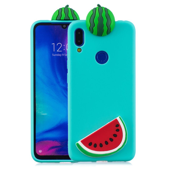 3D CARTOON LUBENICA OVITEK ZA XIAOMI REDMI NOTE 7