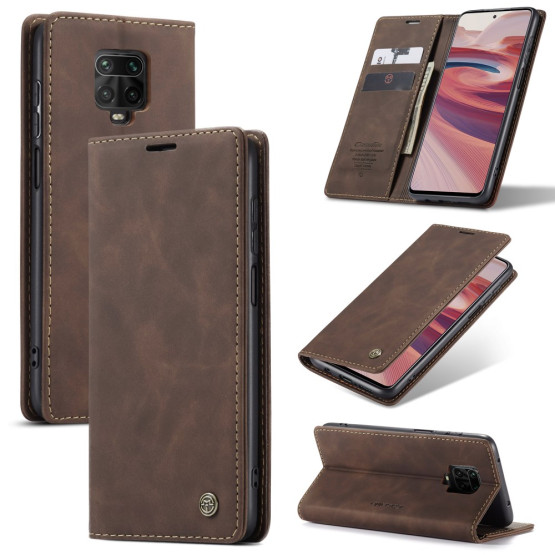 CASEME RETRO AUTO ABSORBED KAVA ETUI ZA XIAOMI REDMI NOTE 9S / REDMI NOTE 9 PRO / REDMI NOTE 9 PRO MAX 