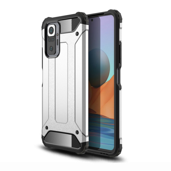 ARMOR EXTREME SREBRN OVITEK ZA XIAOMI REDMI NOTE 10 PRO / REDMI NOTE 10 PRO MAX