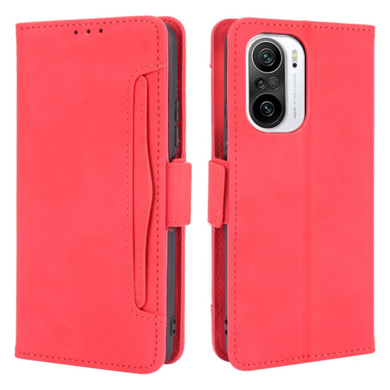 RETRO CARD POSLOVNI USPEH RDEČ ETUI ZA XIAOMI POCO F3 / MI 11I / REDMI K40 / REDMI K40 PRO / REDMI K40 PRO+