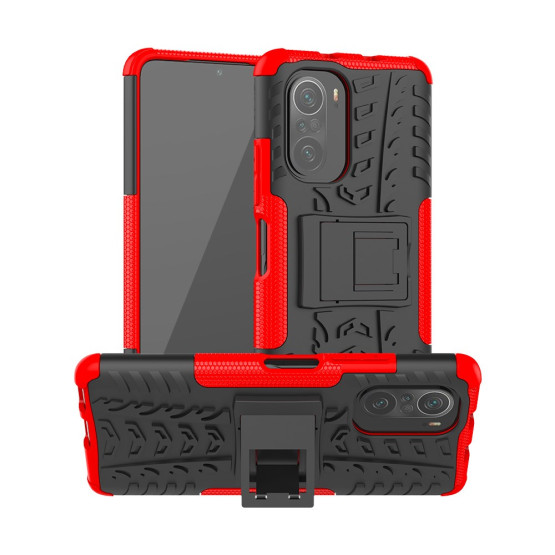 RAMBO RDEČ OVITEK ZA XIAOMI POCO F3 / MI 11I / REDMI K40 / REDMI K40 PRO / REDMI K40 PRO+