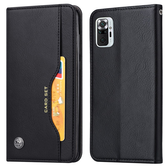 AUTO-ABSORBED MAGNETIC ČRN ETUI ZA XIAOMI REDMI NOTE 10 PRO / REDMI NOTE 10 PRO MAX